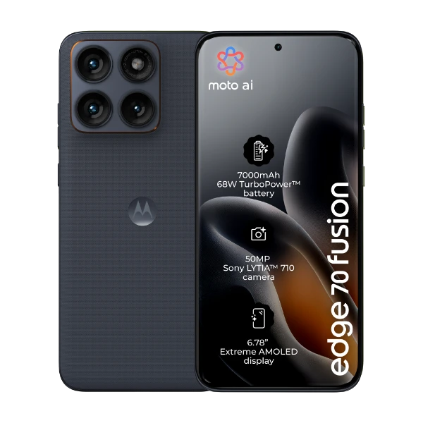 Motorola edge 70 fusion 6.78" 5G 8GB 256GB Svart
