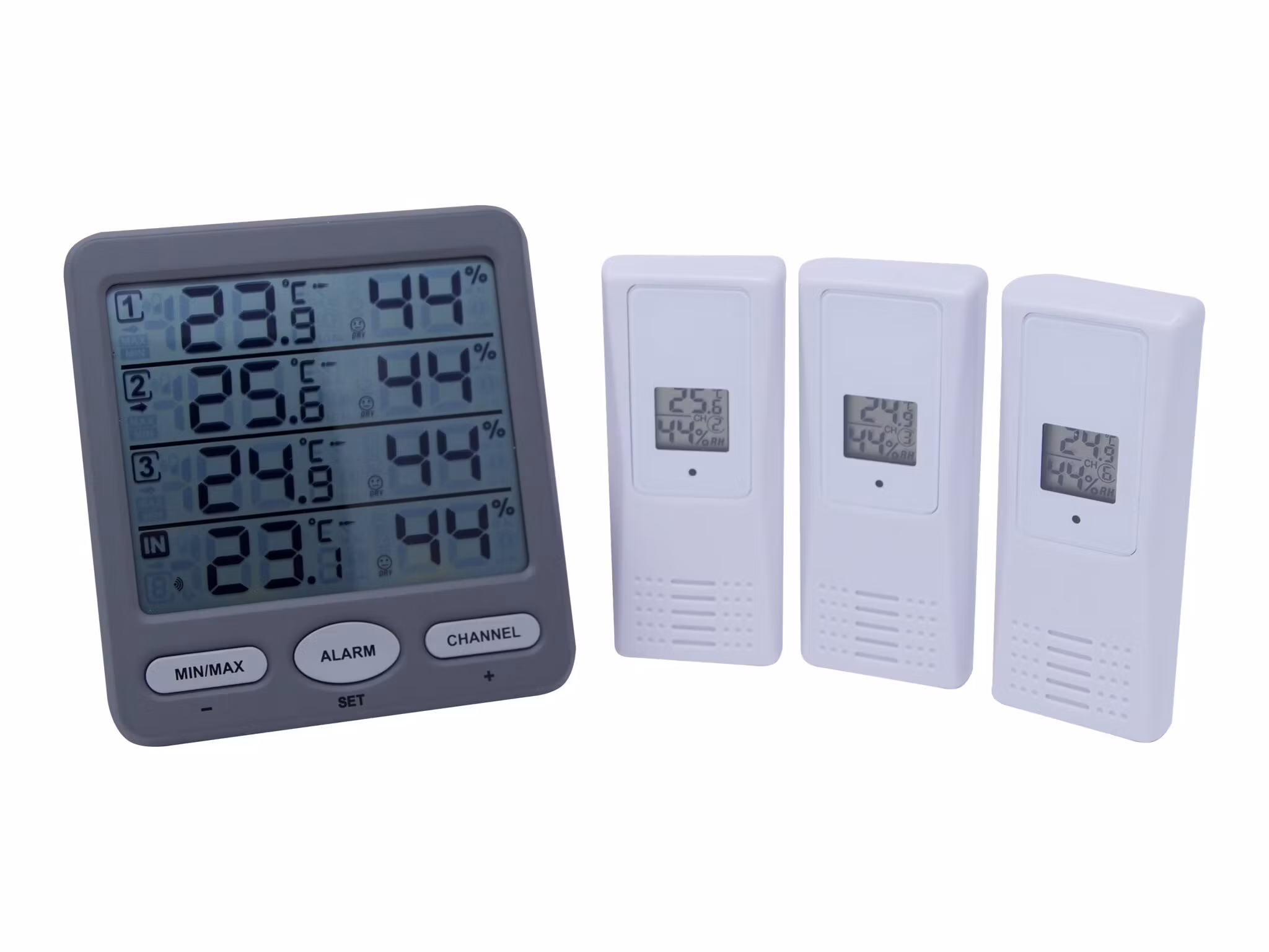 TFA Klima-Monitor Termo/Hygrometer Digital Grå