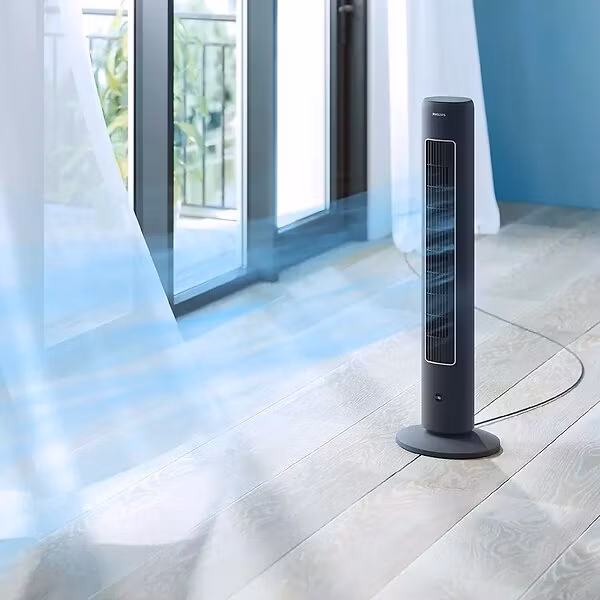 Philips Series 5000 CX5535 Tornfläkt Grå