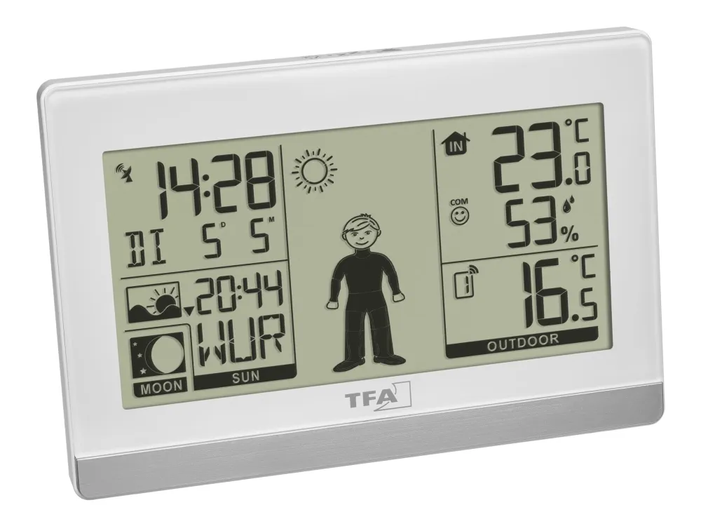 TFA Dostmann Digital Weather Boy Väderstation Vit