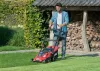 Skil GM1E0140BA Batteridriven Gräsklippare 43 cm Skärbredd Inkl 2 Batterier och Laddare