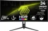 MSI MAG 342CQR E2 UltraWide Quad HD LCD Gamingskärm