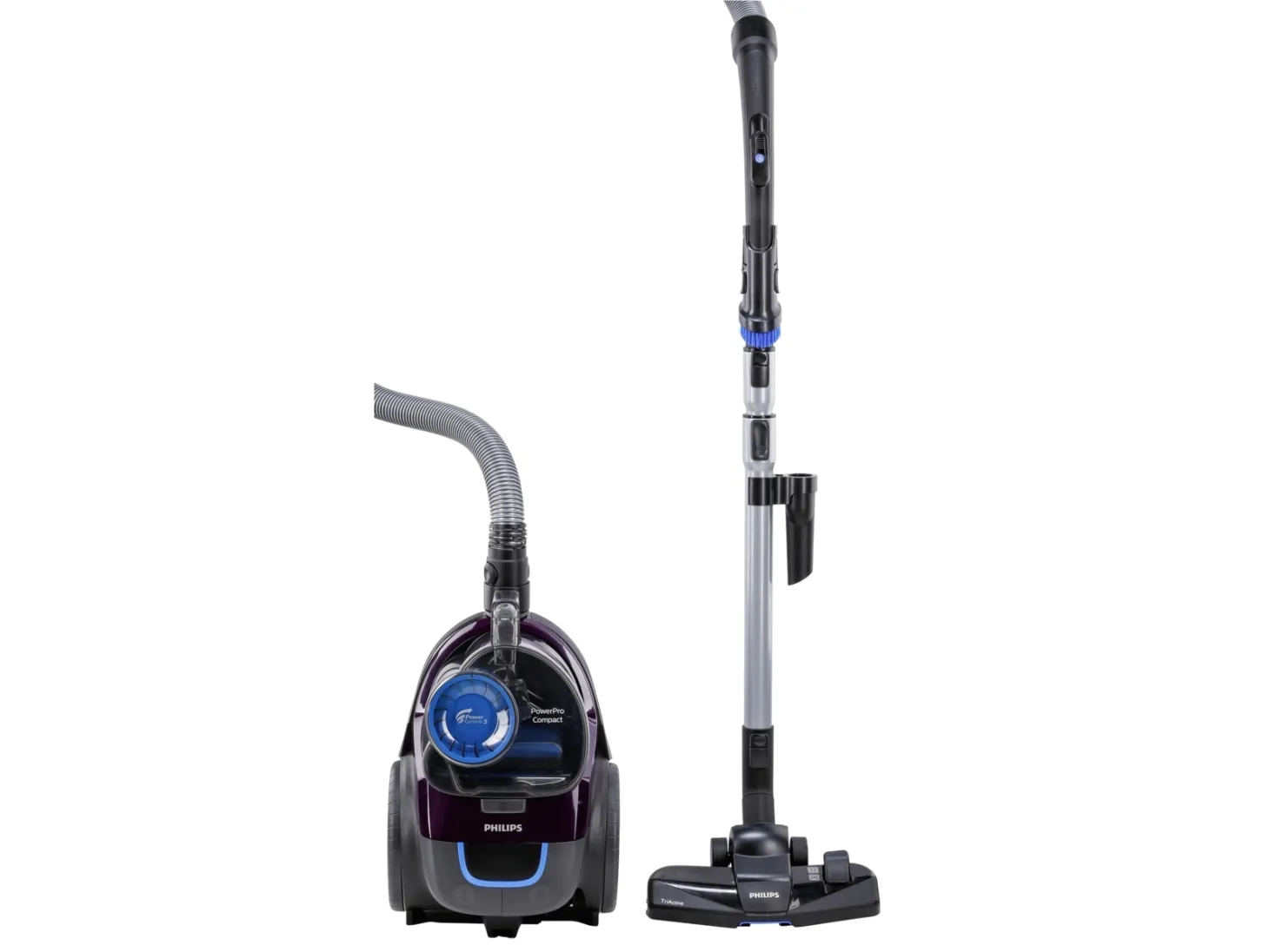 Philips PowerPro Compact FC9333 Dammsugare Påslös Magisk Lila
