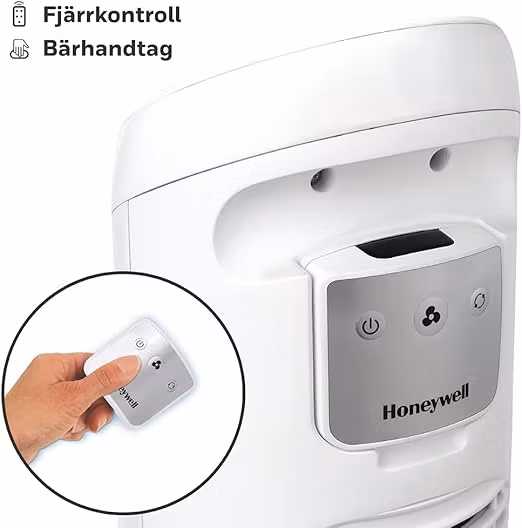 Honeywell QuietSet HYF260E4 Tornfläkt Vit