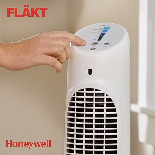Honeywell QuietSet HYF260E4 Tornfläkt Vit