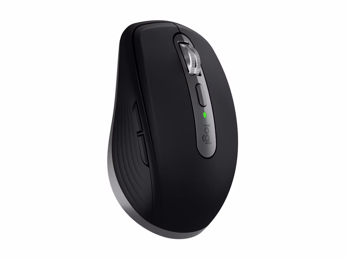 Logitech MX Anywhere 3S för Mac trådlös mus Space Grey