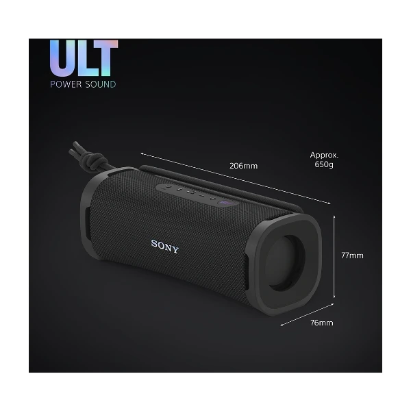 Sony ULT FIELD 1 Bluetooth-högtalare Svart
