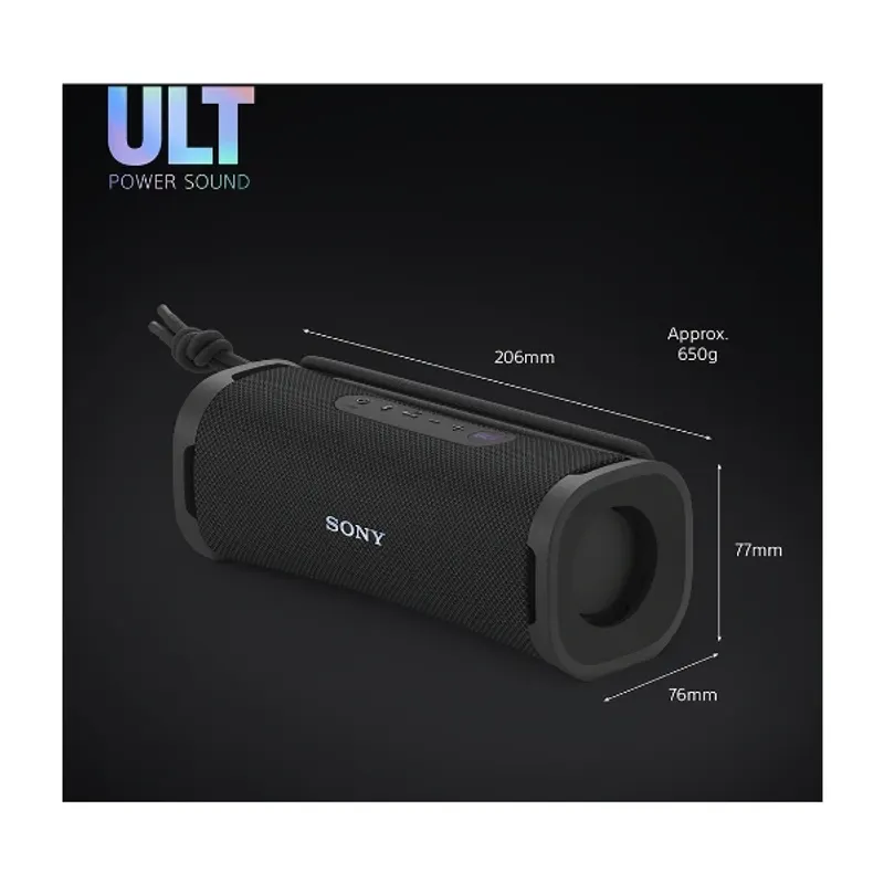 Sony ULT FIELD 1 Bluetooth-högtalare Svart