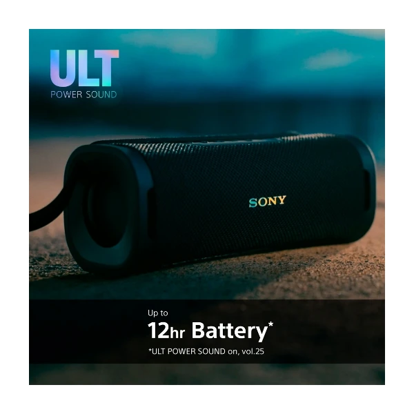 Sony ULT FIELD 1 Bluetooth-högtalare Svart