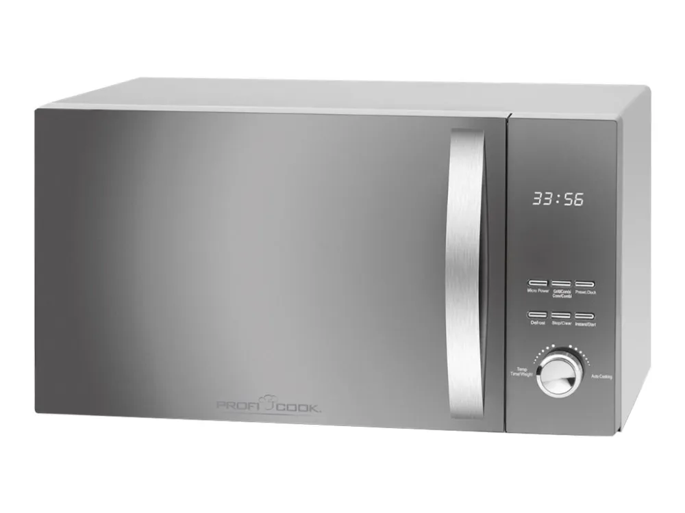 ProfiCook PC-MWG 1176 H Med Varmluft och Grill 23 liter 800 W Silver