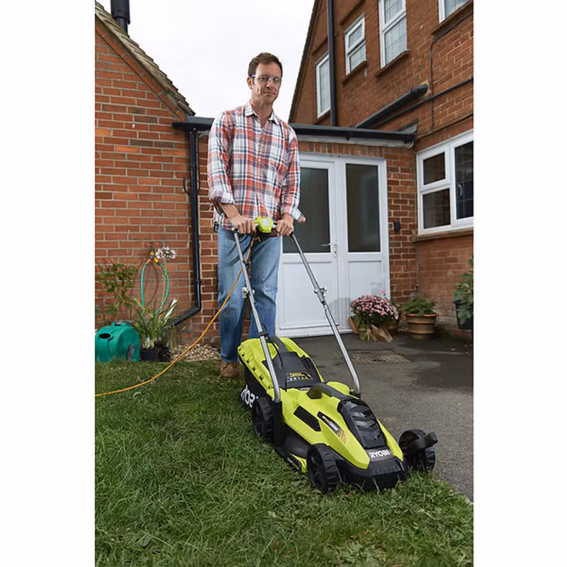 Ryobi RLM13E33S gräsklippare elektrisk 33 cm 1300W utan batteri