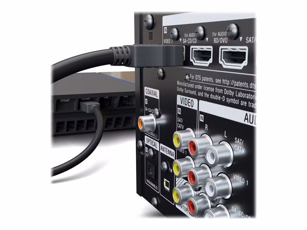 Goobay HDMI-kabel med Ethernet 1m Svart