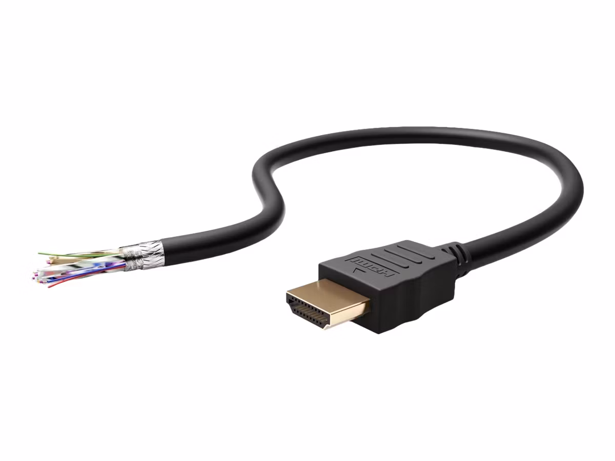 Goobay HDMI-kabel med Ethernet 1m Svart