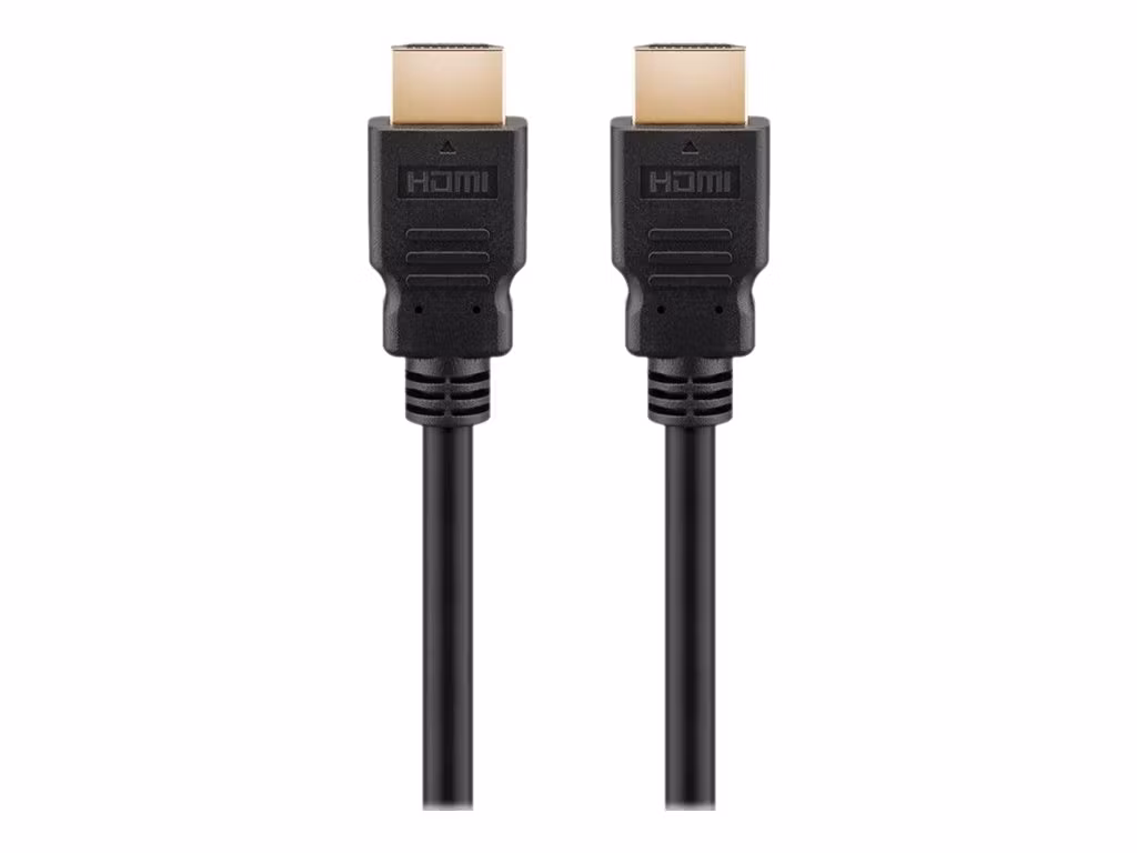 Goobay HDMI-kabel med Ethernet 1m Svart