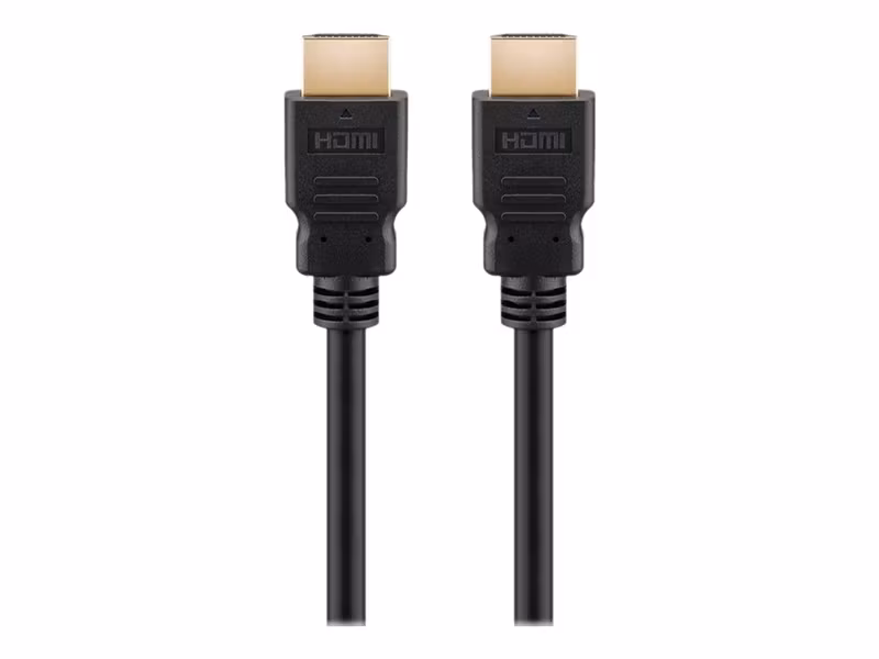 Goobay HDMI-kabel med Ethernet 1m Svart