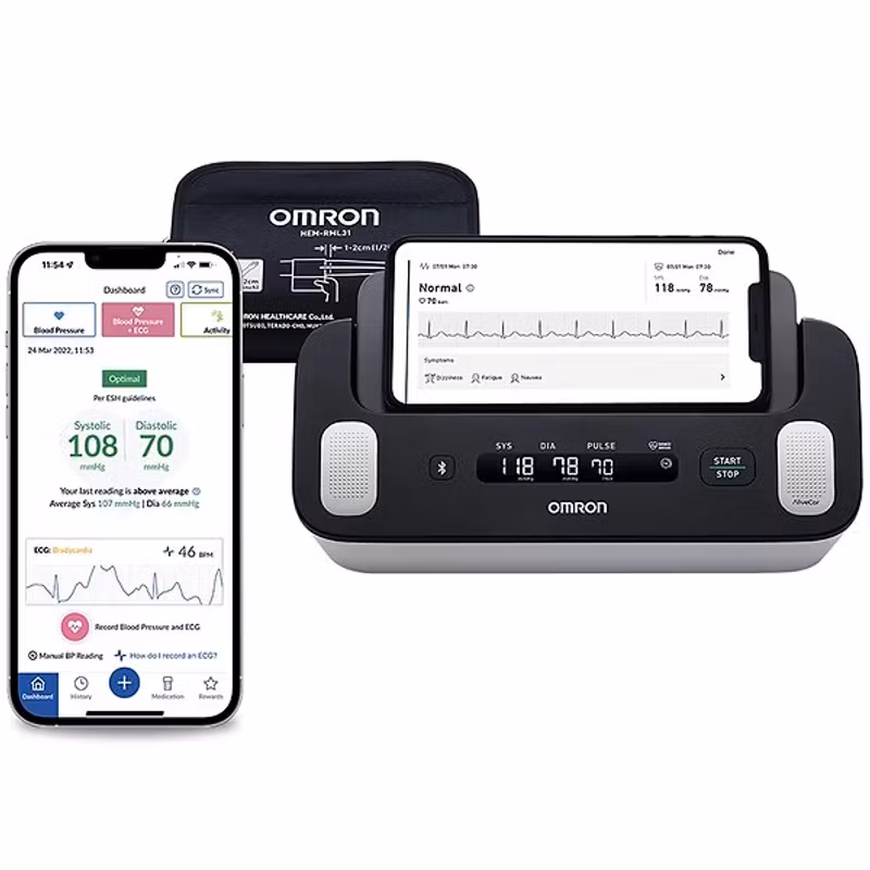 Omron Complete HEM-7530T-E3 Blodtrycksmätare