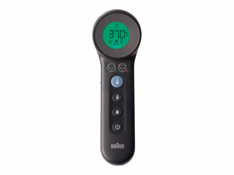 Braun BNT400BWE Termometer Svart