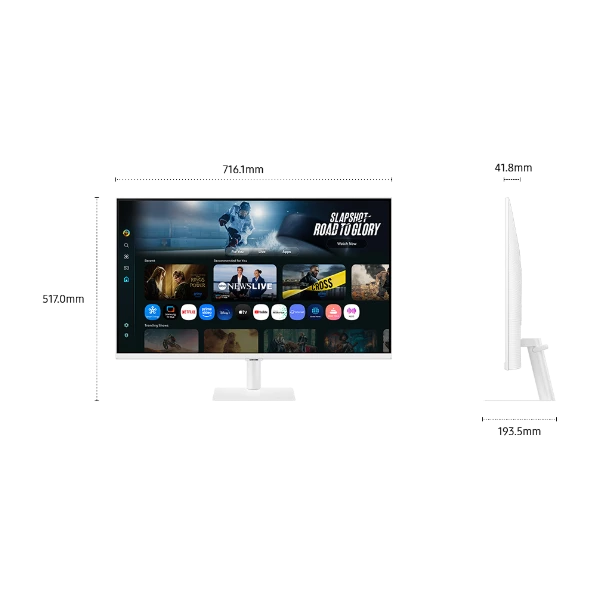 Samsung S32FM703UU 32" M70F Series LED Smart Monitor