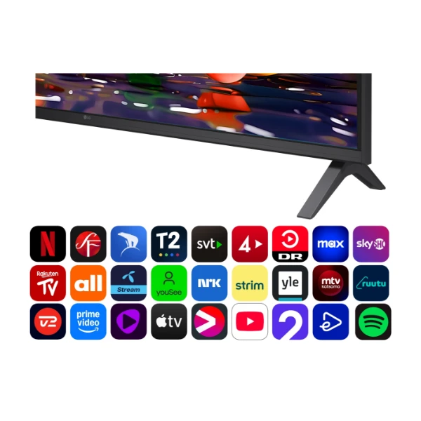 LG UA74 Series 43UA74006LB 43" 4K UHD AI LCD Smart TV