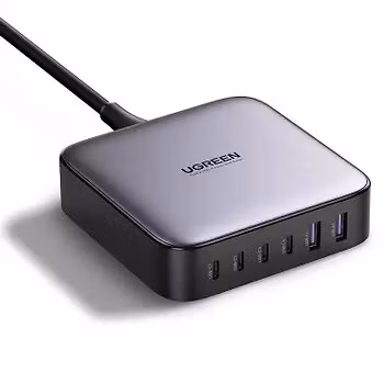UGREEN Nexode 200W Desktop Charger 6-Port (2xUSB-A + 4xUSB-C) Multiladdare