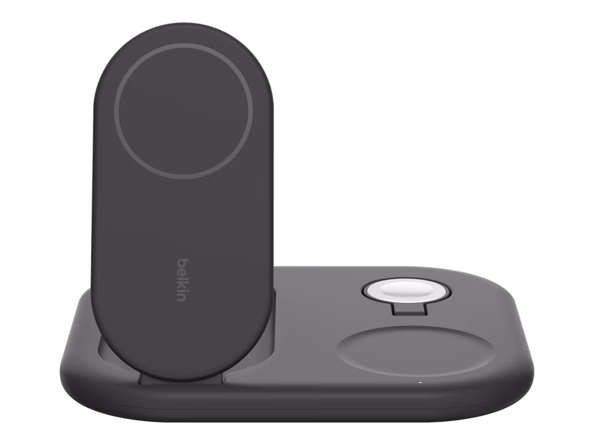 Belkin BoostCharge Trådlös laddare Vikbar 15Watt Svart