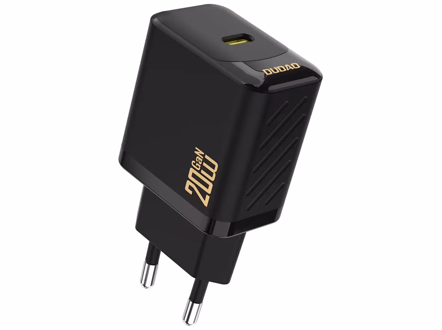 Dudao A26EU Adapter Väggladdare 20Watt GaN 1xUSB-C Svart