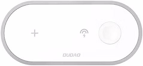 Dudao Trådlös laddare Dudao 3w1 A11 10W Vit