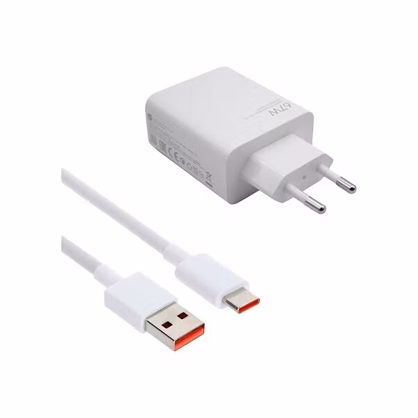 Xiaomi HyperCharge Combo 67W 1xUSB-A Snabbladdare Vit