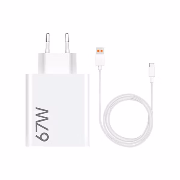 Xiaomi HyperCharge Combo 67W 1xUSB-A Snabbladdare Vit