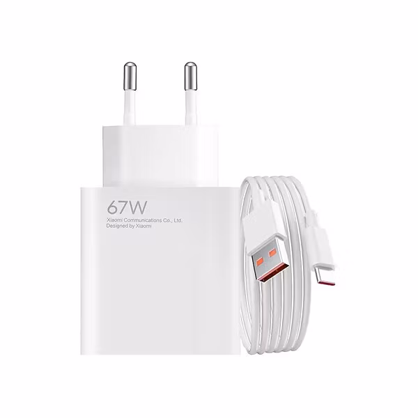 Xiaomi HyperCharge Combo 67W 1xUSB-A Snabbladdare Vit