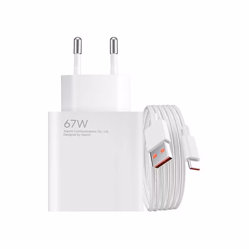 Xiaomi HyperCharge Combo 67W 1xUSB-A Snabbladdare Vit