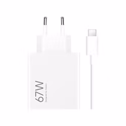 Xiaomi HyperCharge Combo 67W 1xUSB-A Snabbladdare Vit
