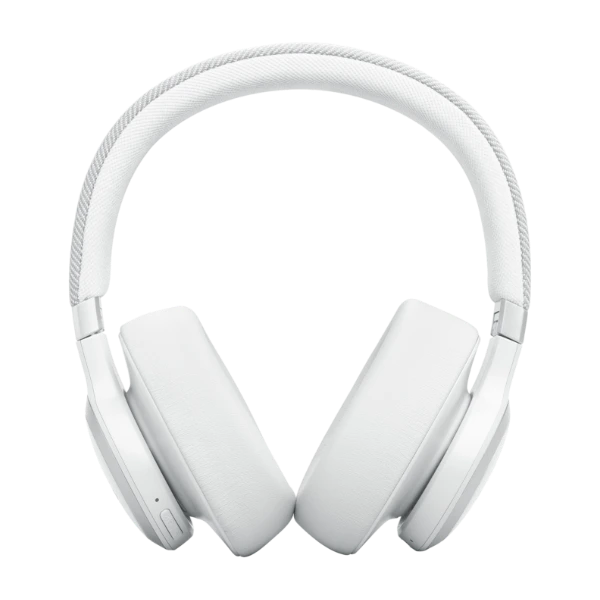 JBL Live 770 trådlösa Over-Ear brusreducerande hörlurar Vit