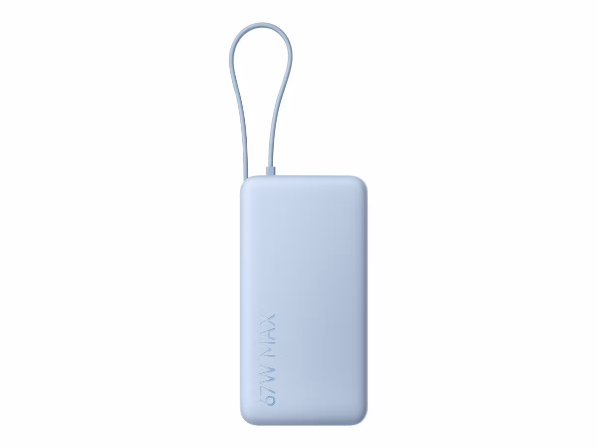 Xiaomi PB2067 Powerbank 20000mAh 67Watt 1xUSB-A 2.0 1xUSB-C Blå