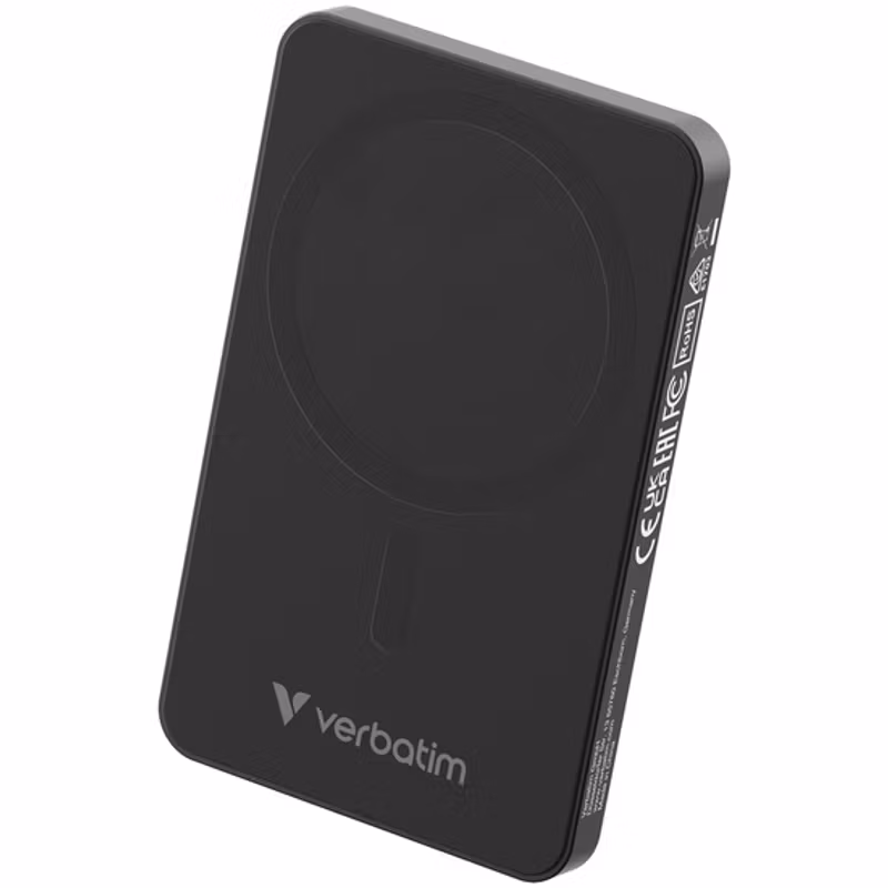 Verbatim Charge 'n' Go Essentials 5000 mAh Powerbank Svart