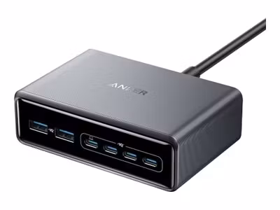 Anker Prime Bordsladdare Adapter 200Watt 4xUSB-C 2xUSB-A 2.0