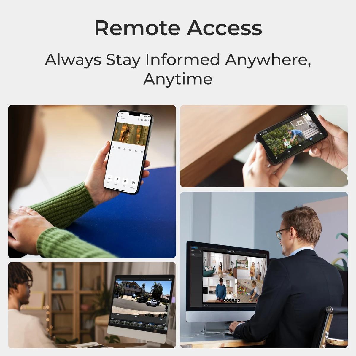 Reolink P840 (RLC-823S1W) Smart 4K PTZ PoE-kamera 360° vit