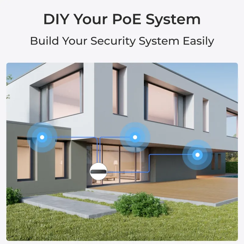 Reolink P840 (RLC-823S1W) Smart 4K PTZ PoE-kamera 360° vit