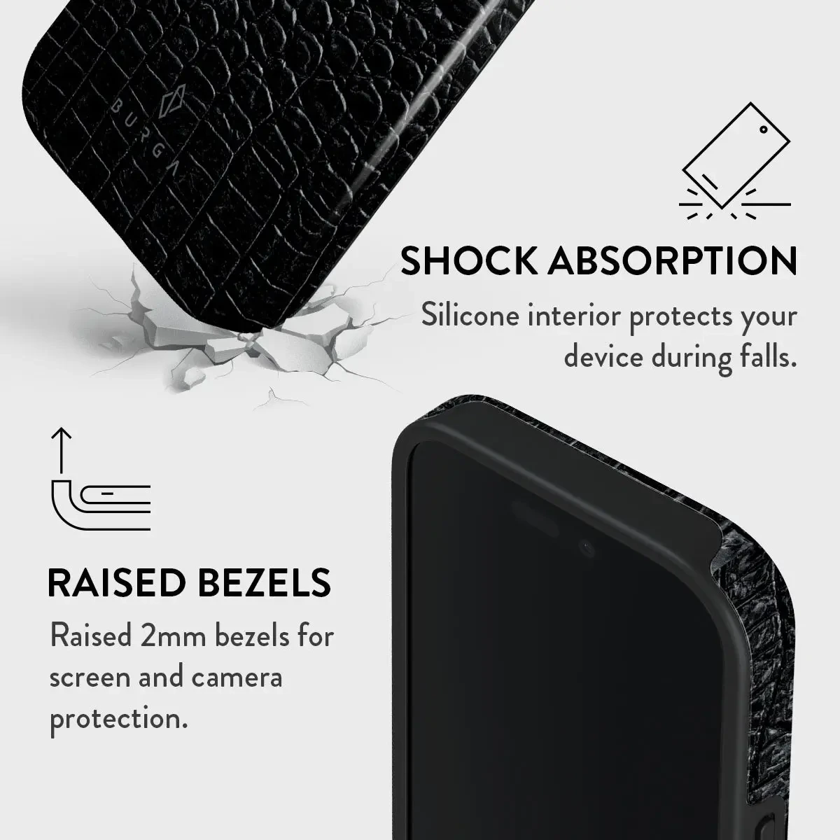 Burga Reaper's Touch - Apple iPhone 16 Tough MagSafe Skyddsskal
