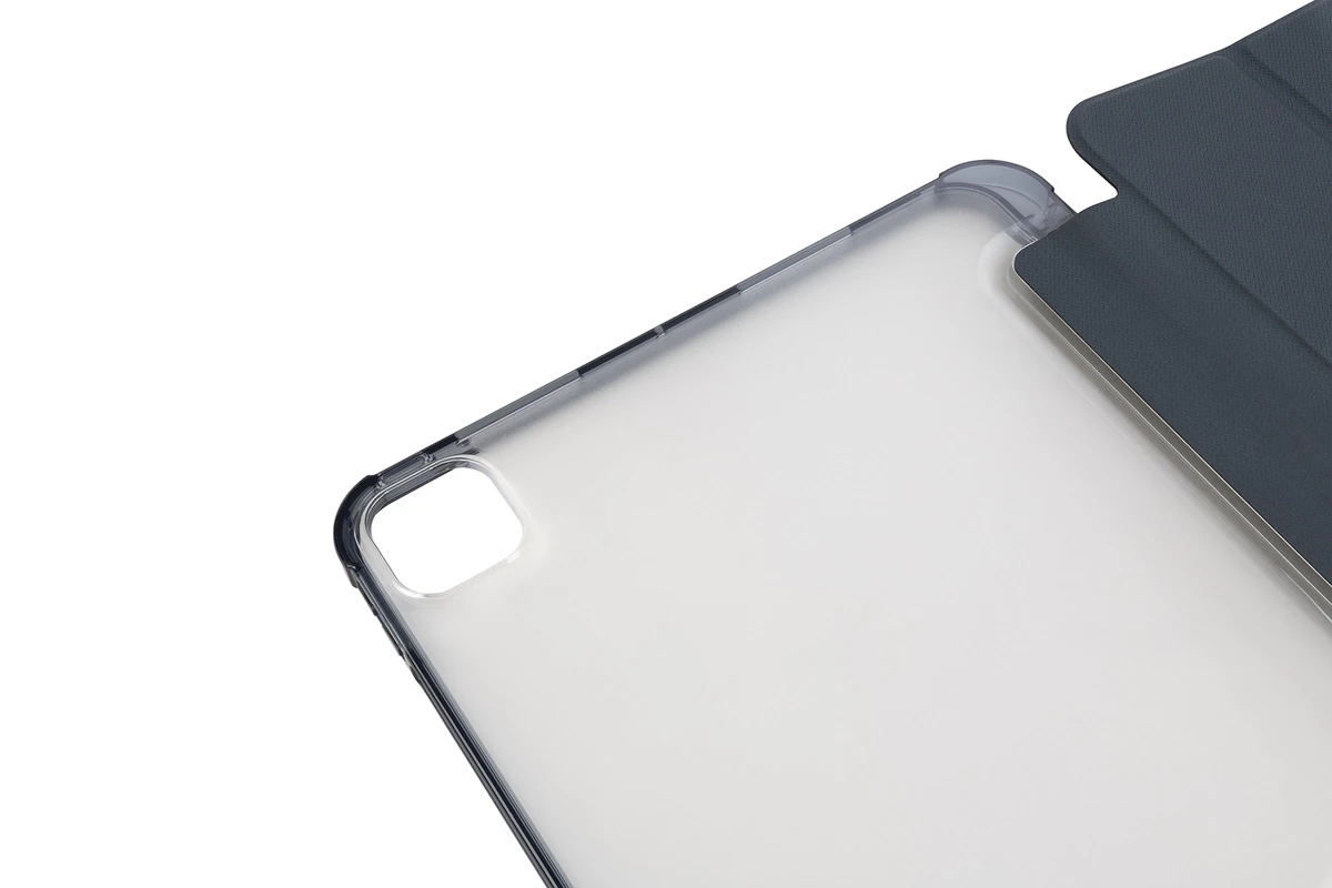 Tucano Satin Folio fodral iPad Pro 11" M4/M5 2024-2025 Mörkblå/Transparent