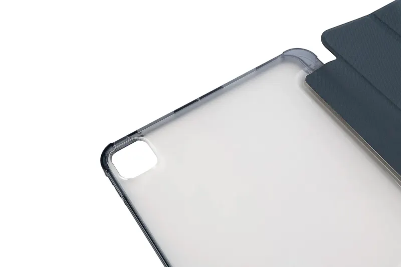 Tucano Satin Folio fodral iPad Pro 11" M4/M5 2024-2025 Mörkblå/Transparent