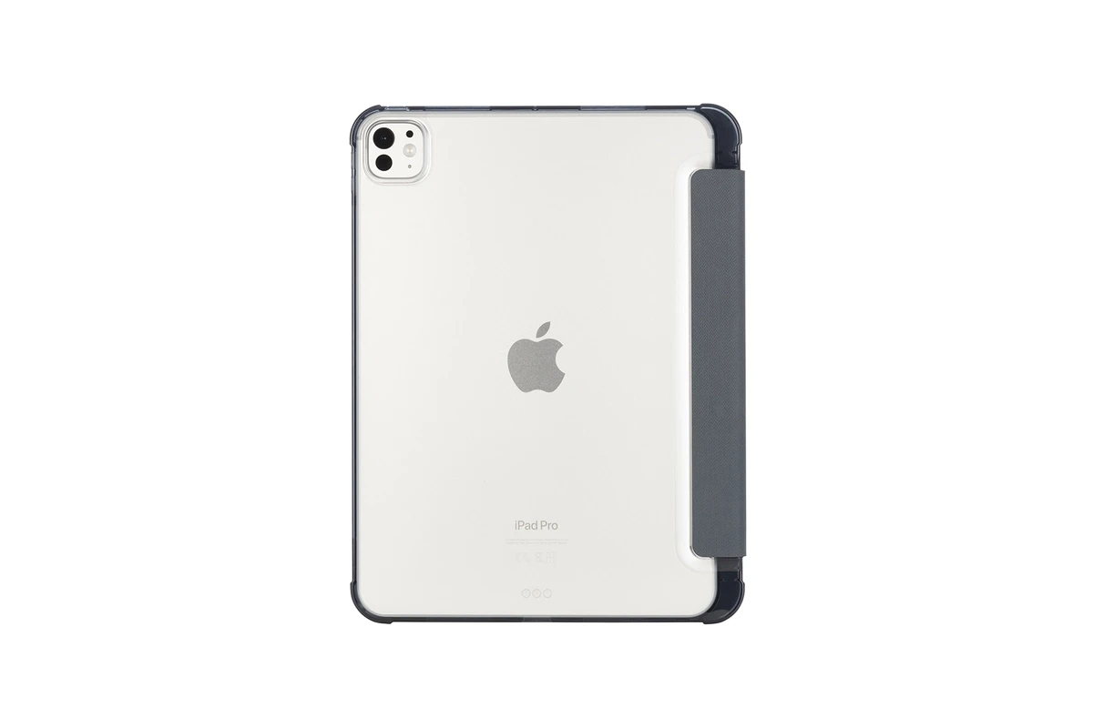 Tucano Satin Folio fodral iPad Pro 11" M4/M5 2024-2025 Mörkblå/Transparent