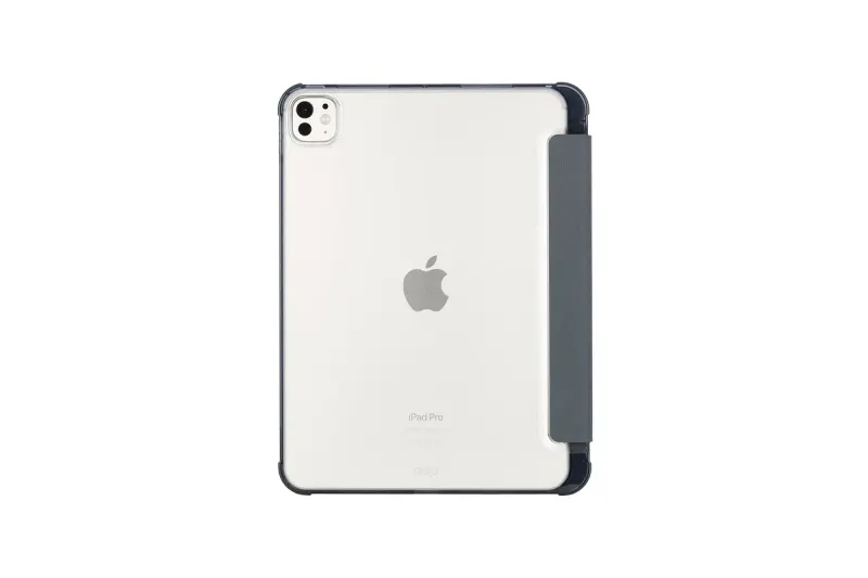 Tucano Satin Folio fodral iPad Pro 11" M4/M5 2024-2025 Mörkblå/Transparent