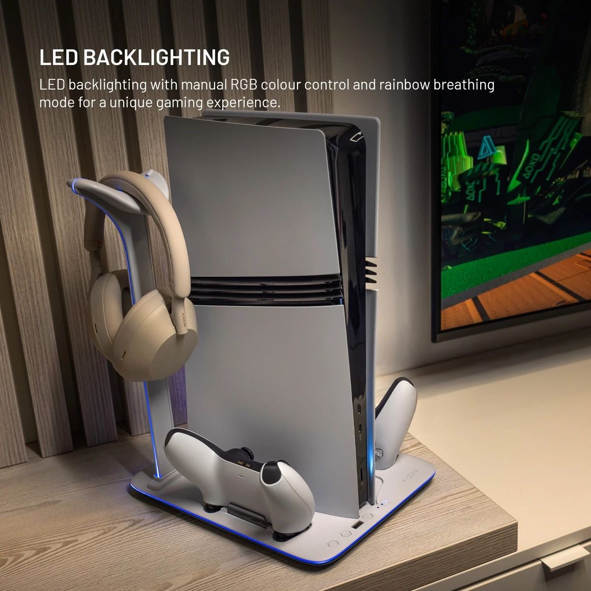 FIXED Multifunktionell Dockingstation till PS5 Pro/Slim