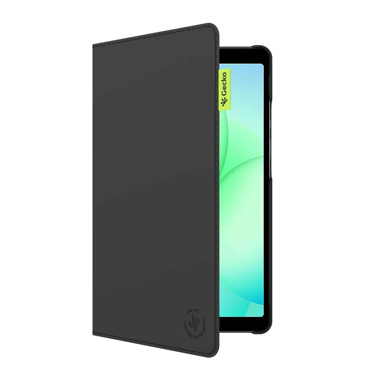 Gecko Kaktus Folio Fodral Galaxy Tab A11/A9 8.7" Svart