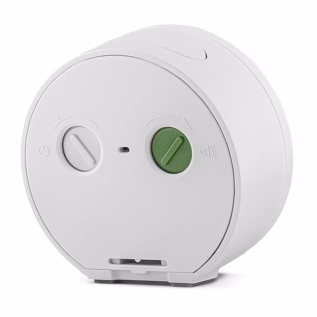 Braun BC12WB Quartz väckarklocka svart/vit