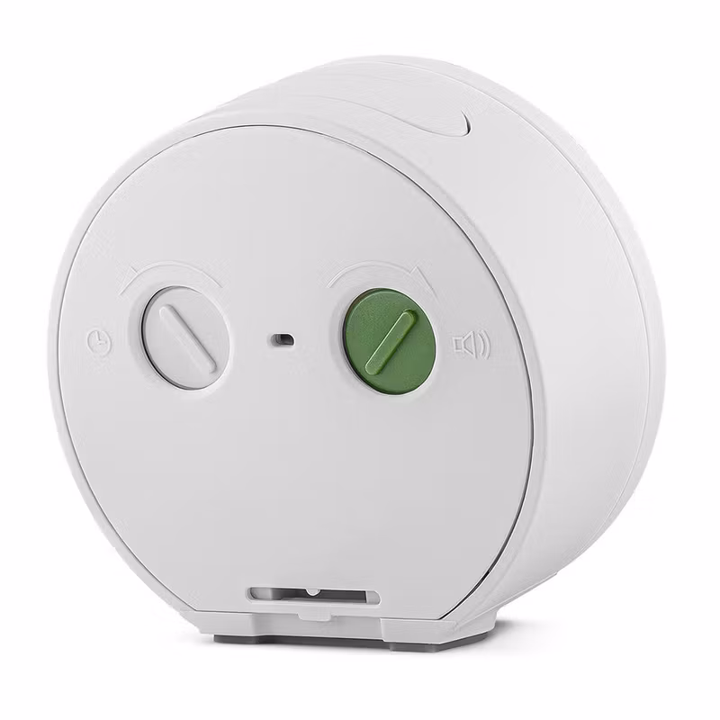 Braun BC12WB Quartz väckarklocka svart/vit
