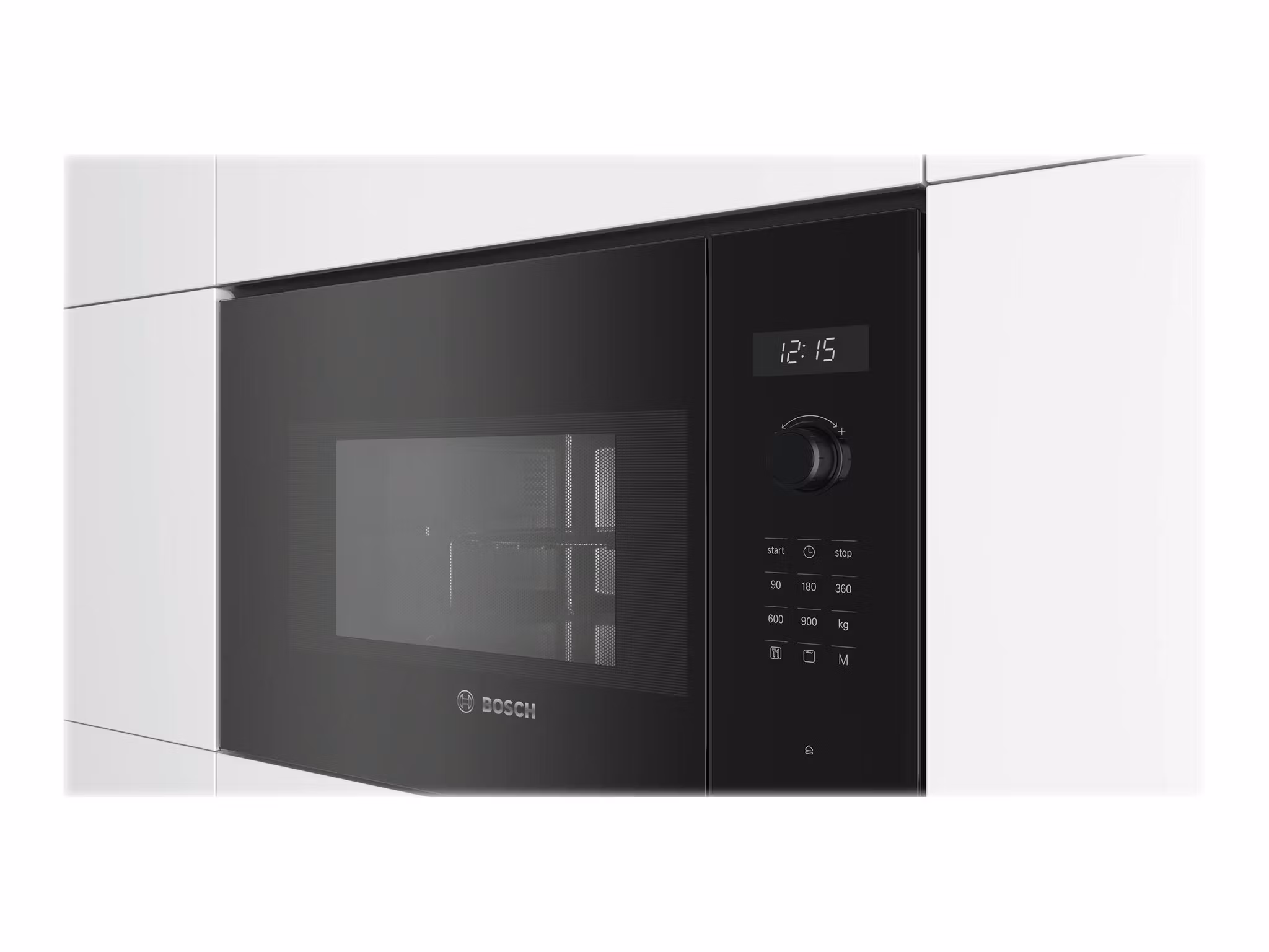 Bosch Serie | 6 BEL554MB0 Mikrovågsugn med grill för inbyggnad Svart