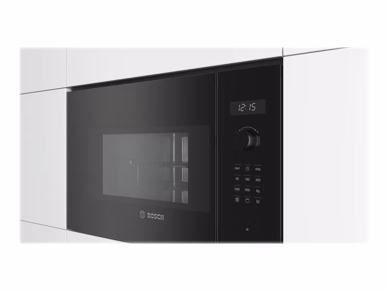Bosch Serie | 6 BEL554MB0 Mikrovågsugn med grill för inbyggnad Svart