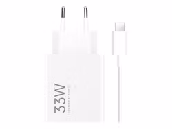 Xiaomi MDY-16-EF Väggladdare 33 W USB-A med USB-C-kabel Vit